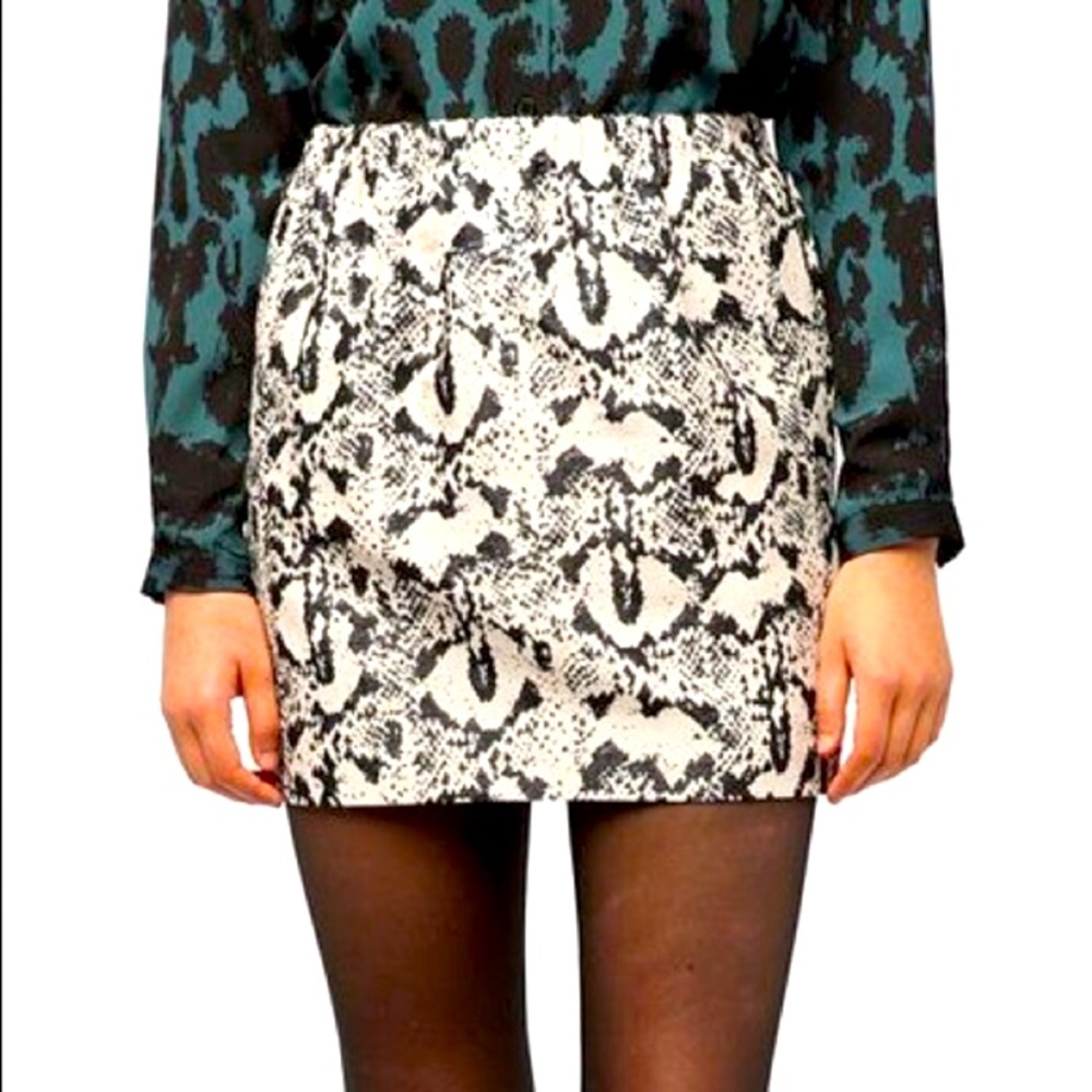 Sparkle and Fade Snakeskin Glitter Skirt